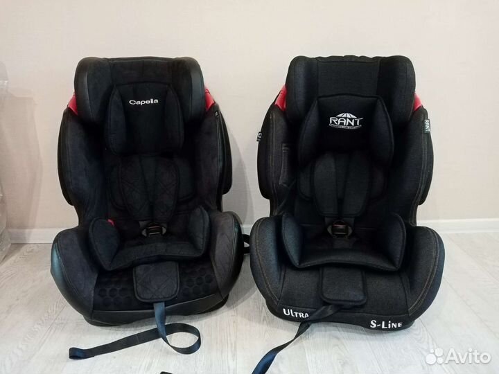 Автокресло Капелла 9-36 кг изофикс 2 шт