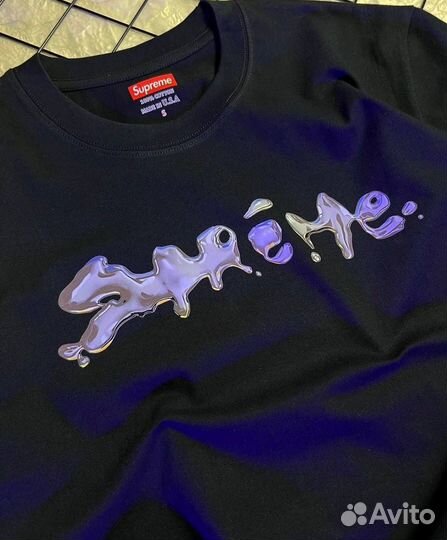 Футболка supreme черная