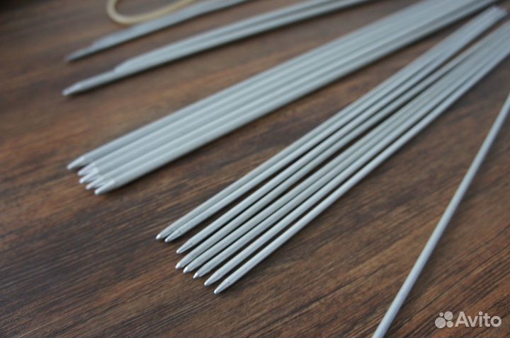 Набор спиц для вязания в коробке (20 спиц)