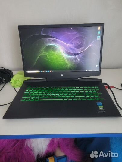 Игровой ноутбук HP Pavilion Gaming 17-cd2038ur