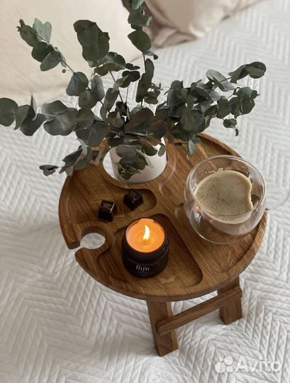 Винный столик менажница