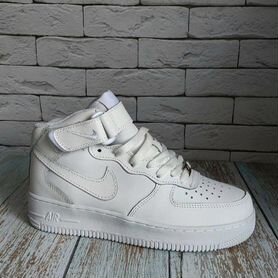 Кроссовки детские зимние на меху nike AIR force 1