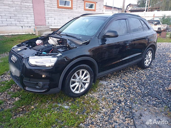 Audi Q3 2.0 AMT, 2014, битый, 133 000 км