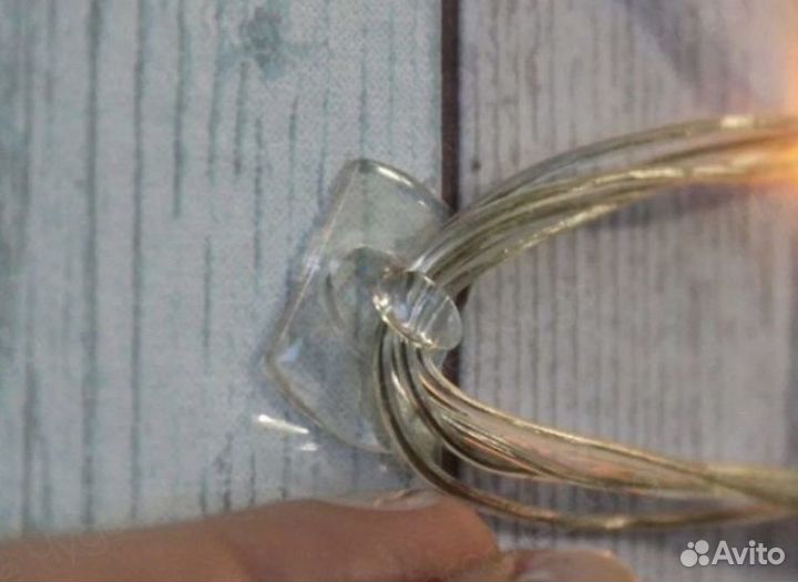 Держатели для гирлянд и проводов, самоклеящиеся