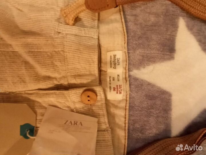 Шорты Zara новые 12-18 мес