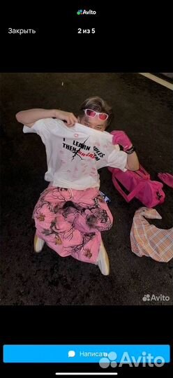 Штаны realtree y2k широкие