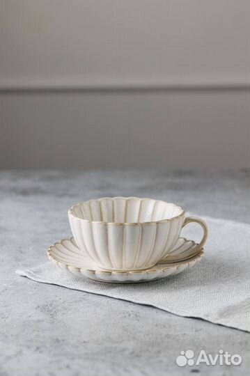 Чашка с блюдцем
