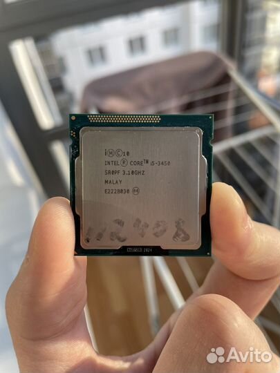 Процессор intel core i5 3450