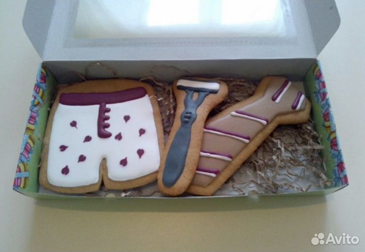 Коллекция пряников на 23 февраля 8 марта