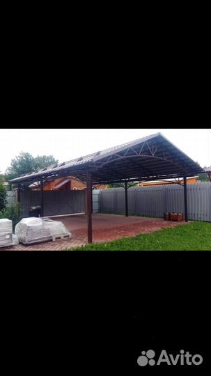 Односкатные навесы