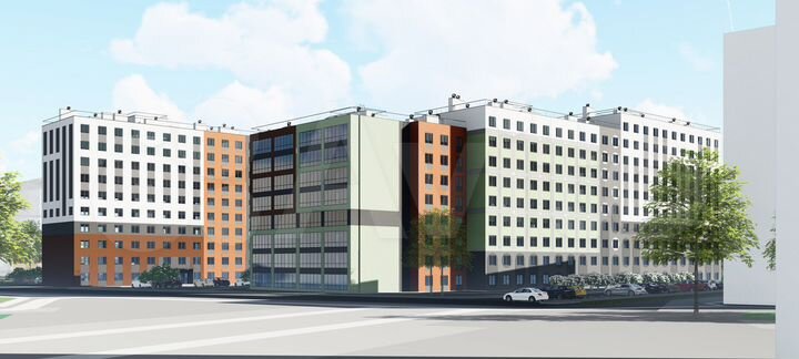 1-к. квартира, 36,3 м², 2/10 эт.