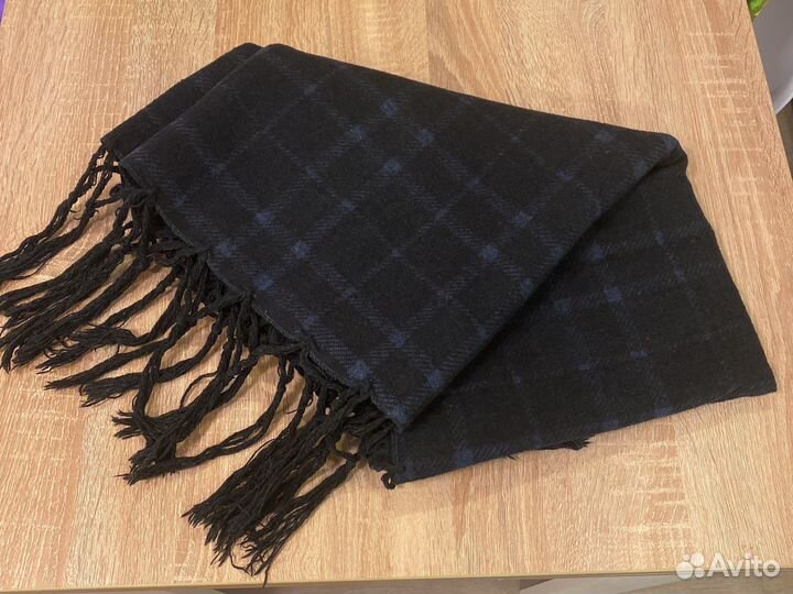 Шерстяной теплый шарф платок, 120*110 на зиму