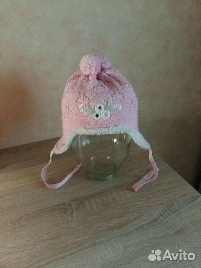 Зимняя шапка для девочек