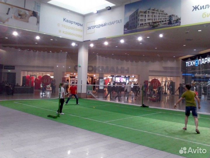 Стойки бадминтонные мобильные с противовесами по 30 кгные (пара) Pioner A12530