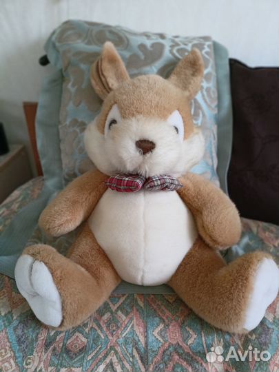 Большая мягкая игрушка заяц