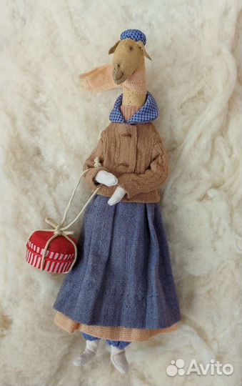 Ватная игрушка