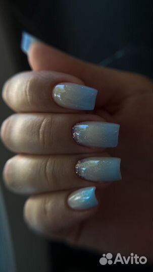 Покрытие гель лак, наращивание ногтей метро Маркса
