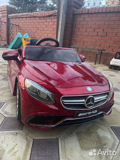Детский электромобиль mercedes бу
