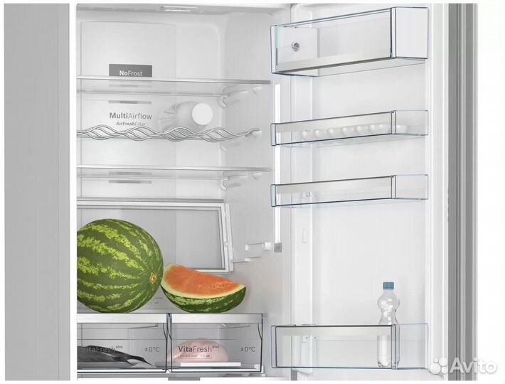 Холодильник Bosch Serie 8 KGN39LW32R, белый