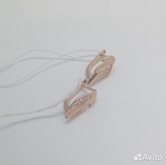 Золотые серьги