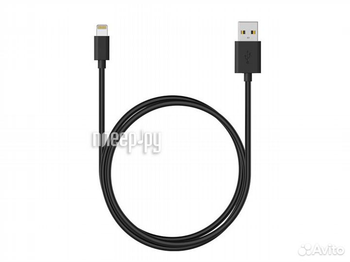 Гарнизон USB AM - Lightning 1m Black GCC-USB2