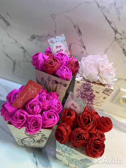 Цветы ручной работы