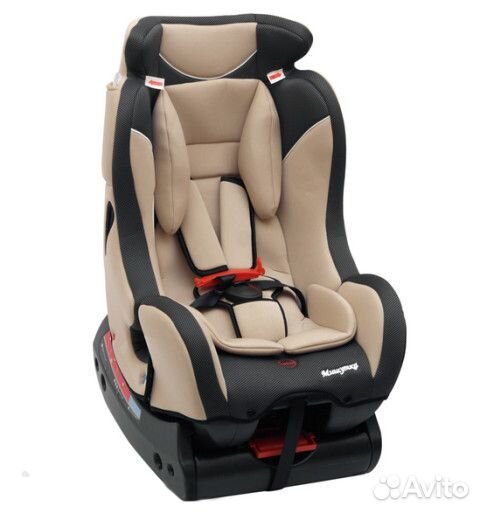 Детское Автокресло 0-25кг Мишутка LB 718 бежевое