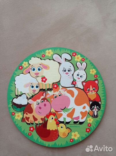 Деревянные пазлы развивающие игрушки