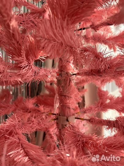 Елка искусственная розовая бу