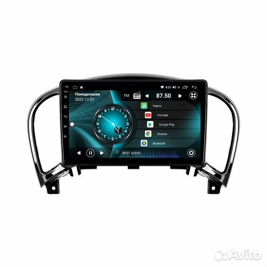 Магнитола Nissan Juke