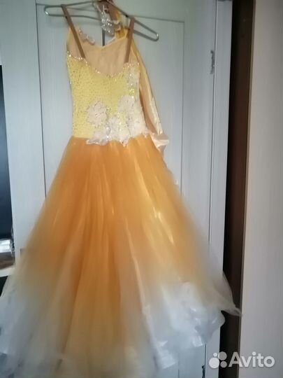 Платье для бальных танцев стандарт ю2