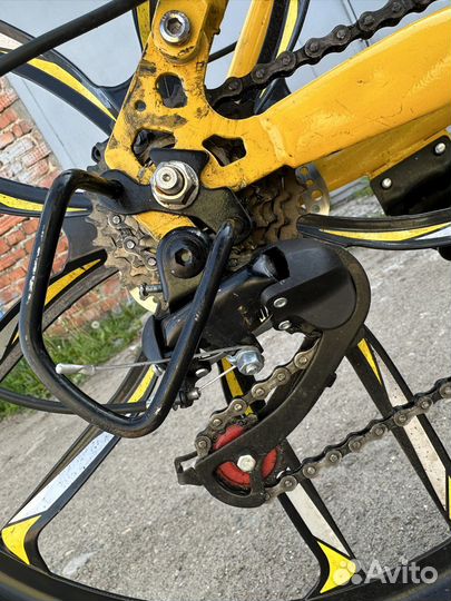 Велосипед на литых дисках складной 26