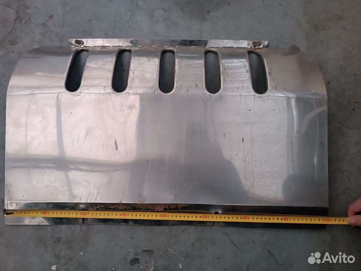 Защита двигателя (хром)