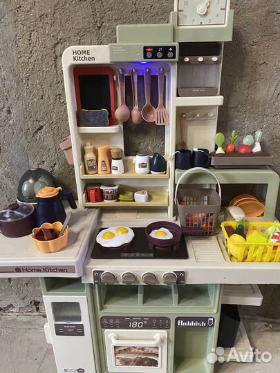 Детская игровая кухня с водой интерактивная