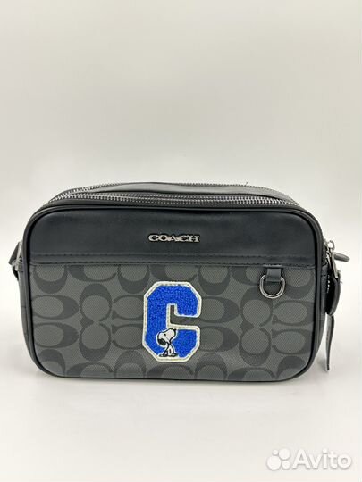 Мужская сумка через плечо coach