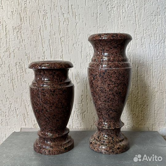 Вазы мраморные, гранитные