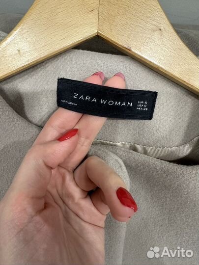 Пальто весеннее zara woman