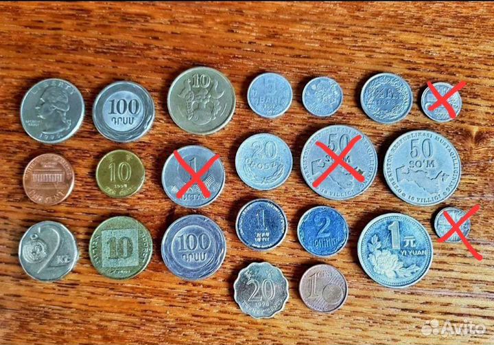 Зарубежные монеты