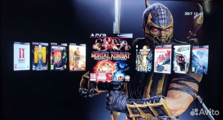 Sony Playstation 3 SuperSlim 500gb/Прошита/45 Игр