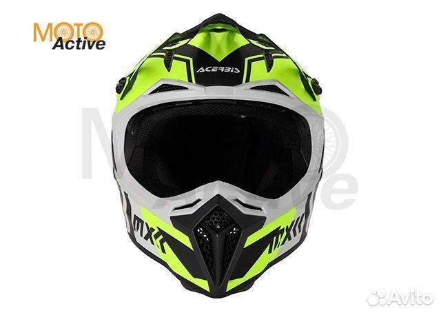 Шлем кроссовый Acerbis profile 5 22-06 Black/Fluo