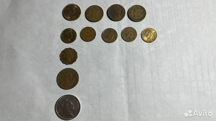 Монеты Гонконг старые
