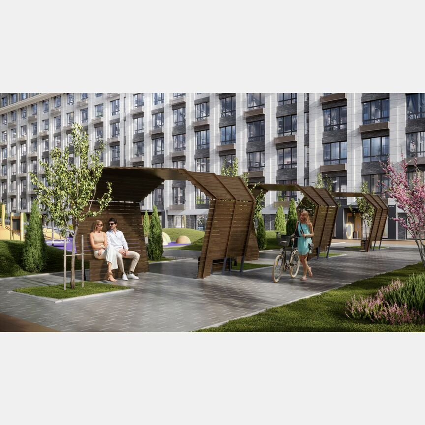 2-к. квартира, 58,2 м², 6/25 эт.