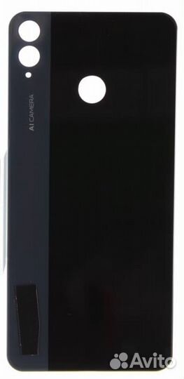 Задняя крышка для Honor 8X Черная cо скотчем