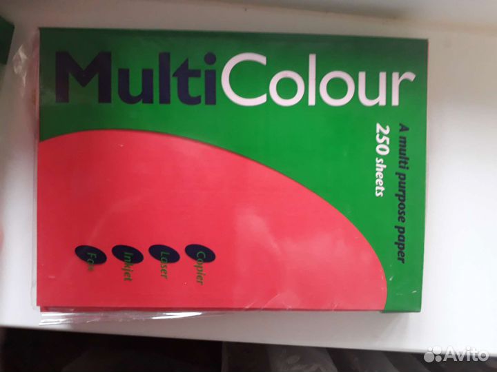 Бумага для печати цветная