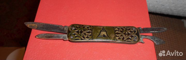 Старенький складной нож