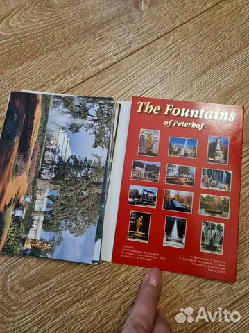 Набор открыток Фонтаны Петергофа