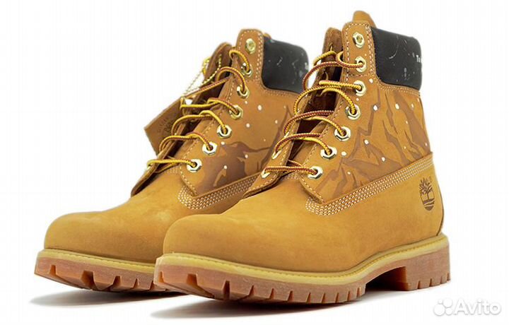 Timberland premium Outdoor Boots Men Yellow (39)