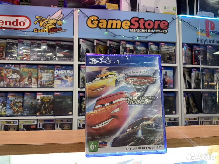 Тачки 3 PS4 новый