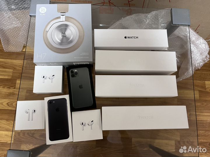 Коробка от apple watch, iPhone