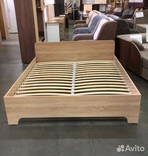 Кровать Виктор (сонома)
